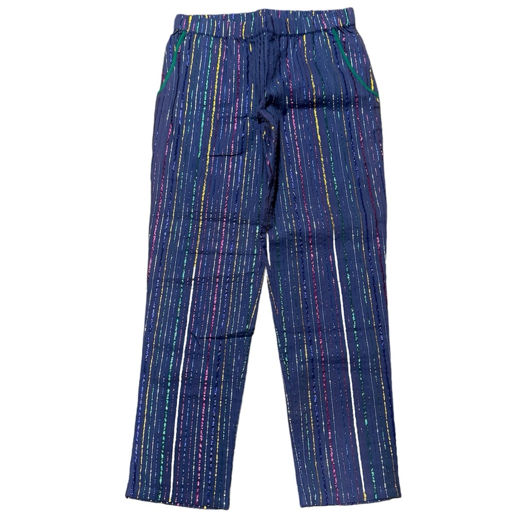 SUNCHILD***Girls Summer Blue Striped Beach Pants***Size 12 $90